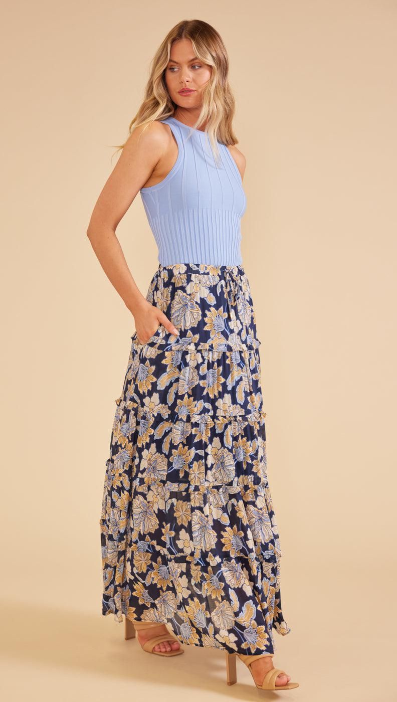 Evie Knit Tank Blue sold by MINKPINK product image thumbnail 3