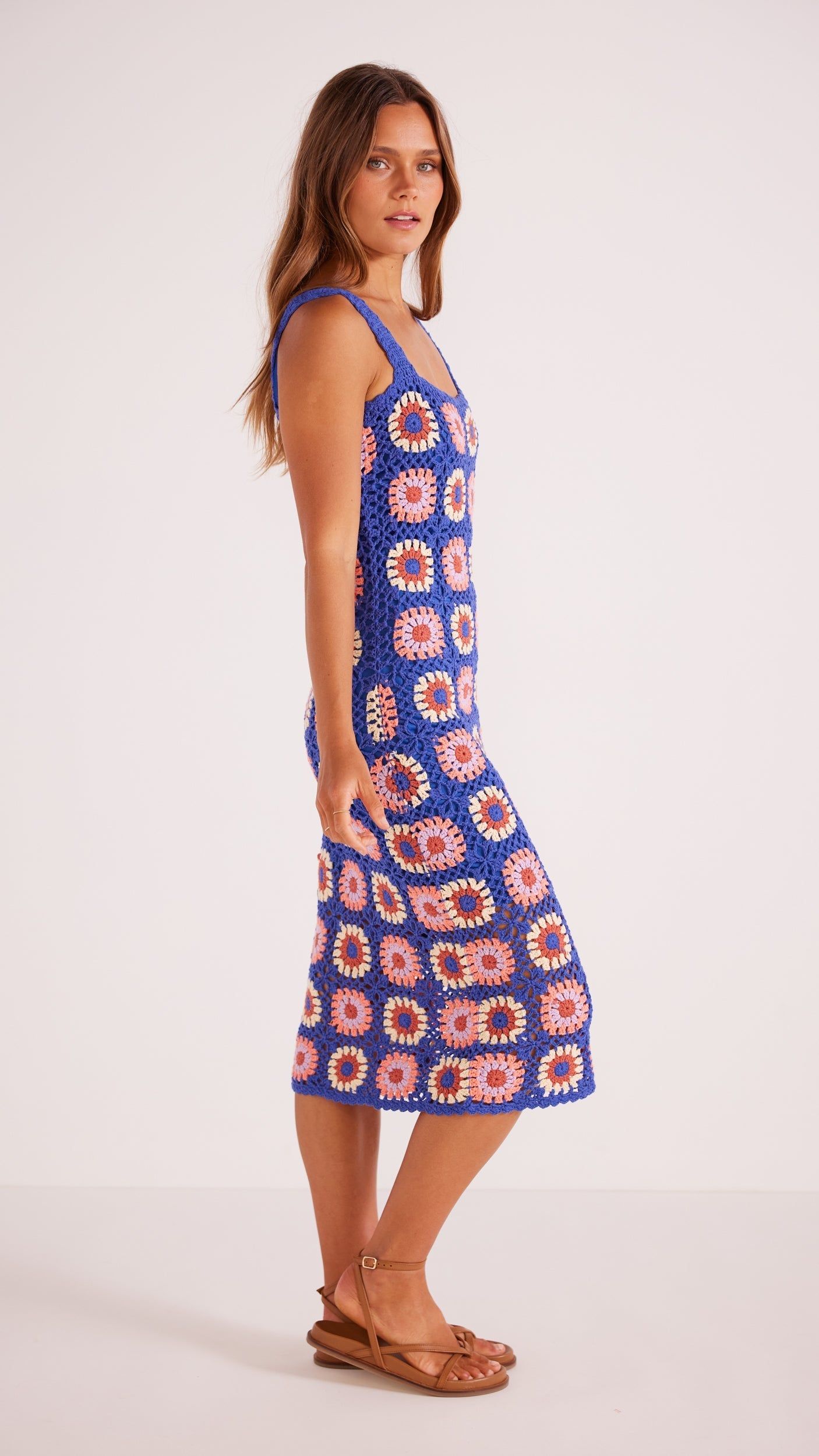 Betsy Crochet Midi Dress sold by MINKPINK product image thumbnail 4