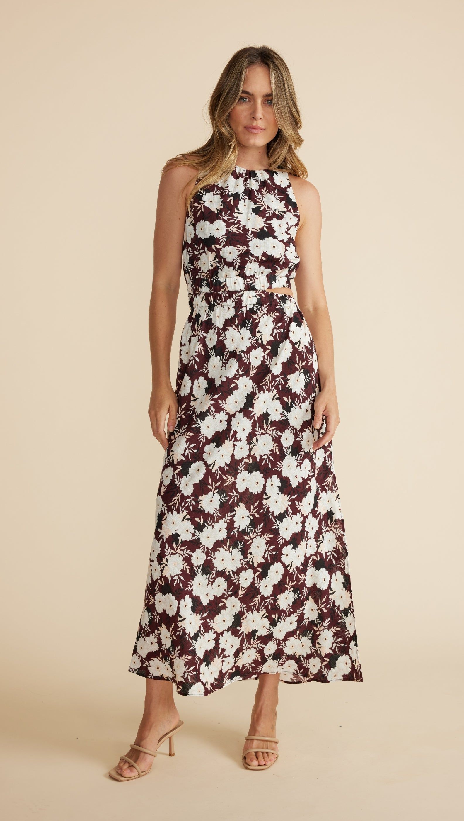 Maya Cut Out Midi Dress sold by MINKPINK