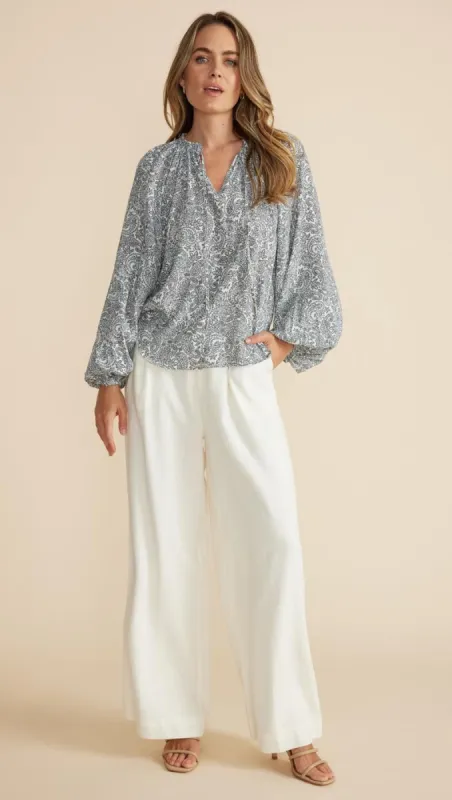 Harlow Paisley Blouse sold by MINKPINK