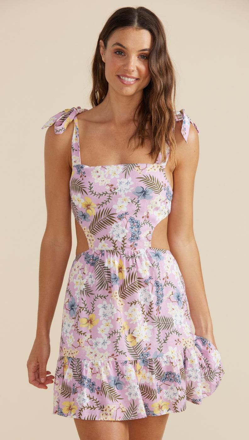 Ezri Tie Back Mini Dress sold by MINKPINK product image thumbnail 4