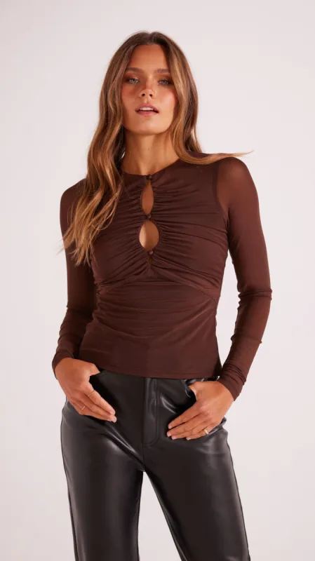 Allure Mesh Top sold by MINKPINK