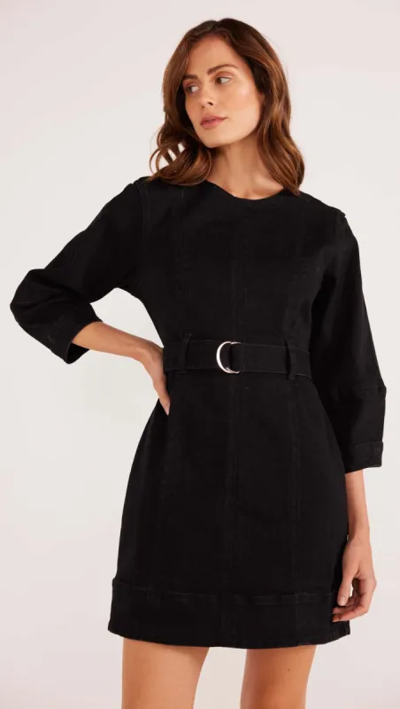 Jocelyn Denim Mini Dress - Final Sale sold by MINKPINK