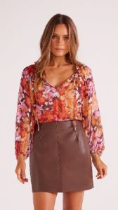 Zanita Blouse sold by MINKPINK
