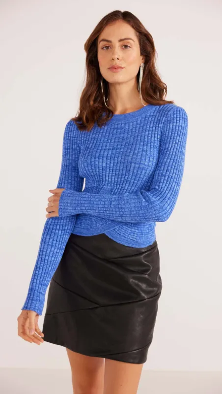 Harper Rib Knit Top - Final Sale made by MINKPINK