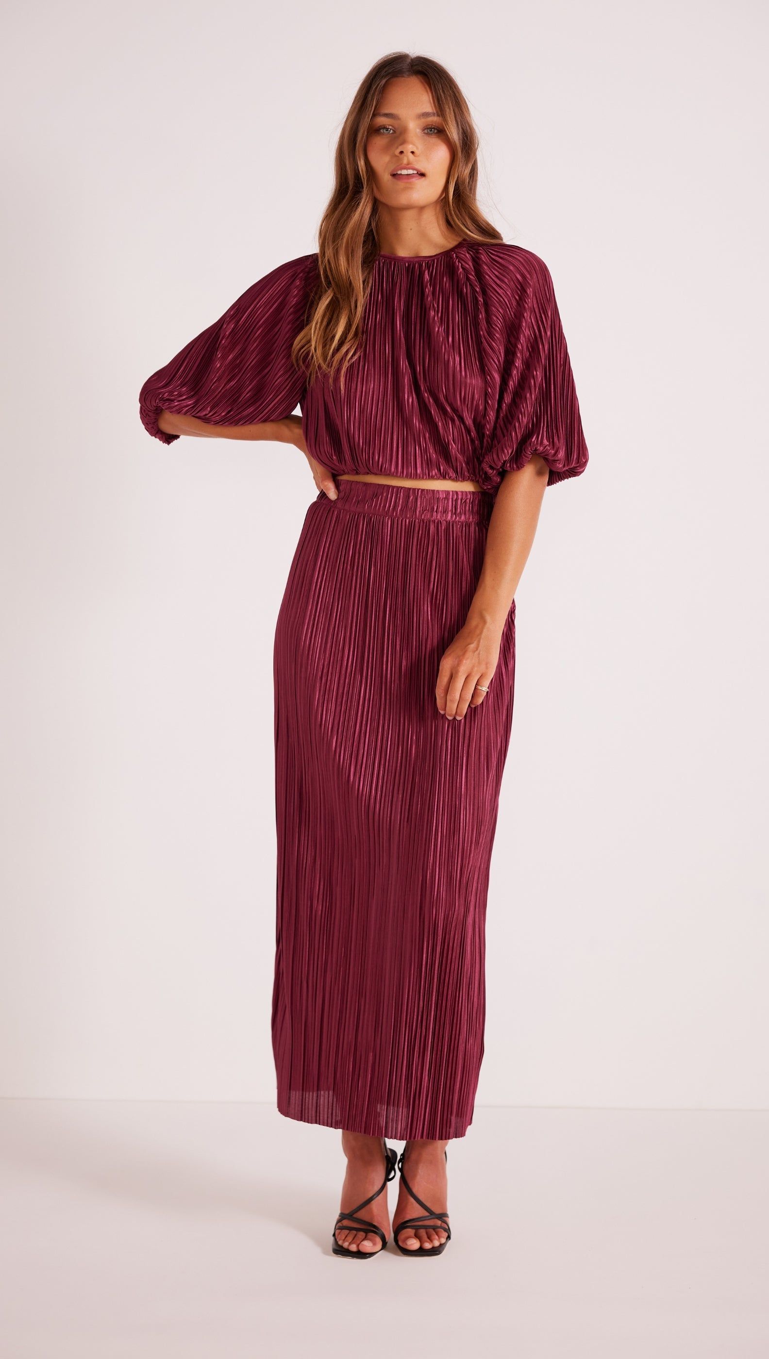 Tilla Plisse Crop Top sold by MINKPINK product image thumbnail 2