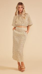 Melody Midi Skirt sold by MINKPINK