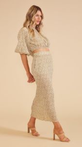 Melody Midi Skirt sold by MINKPINK