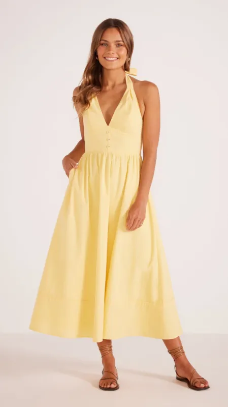 Alani Halter Midi Dress sold by MINKPINK