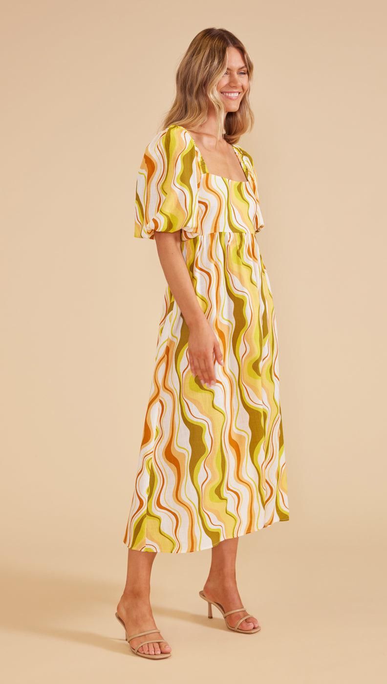 Ziggy Tie Back Midi Dress sold by MINKPINK product image thumbnail 4