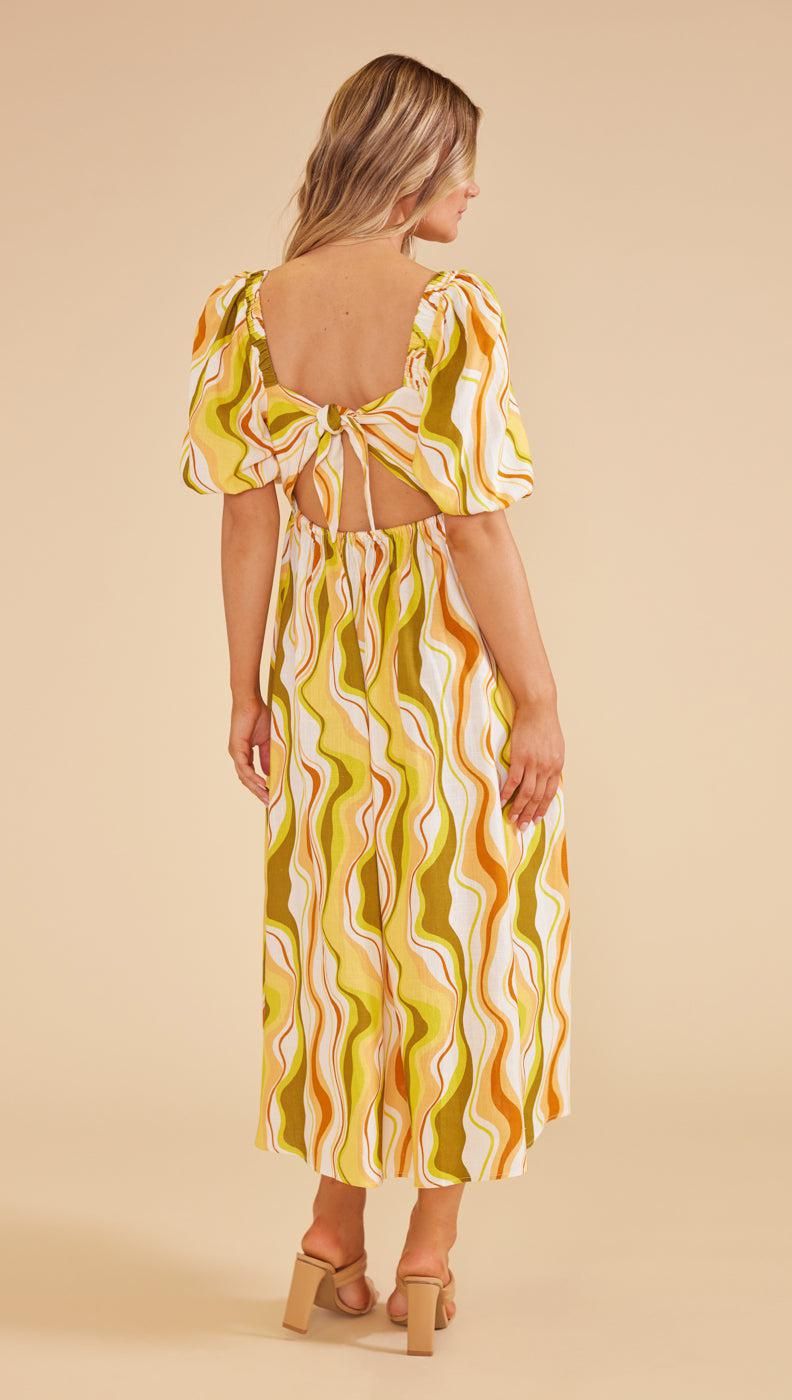 Ziggy Tie Back Midi Dress sold by MINKPINK product image thumbnail 3