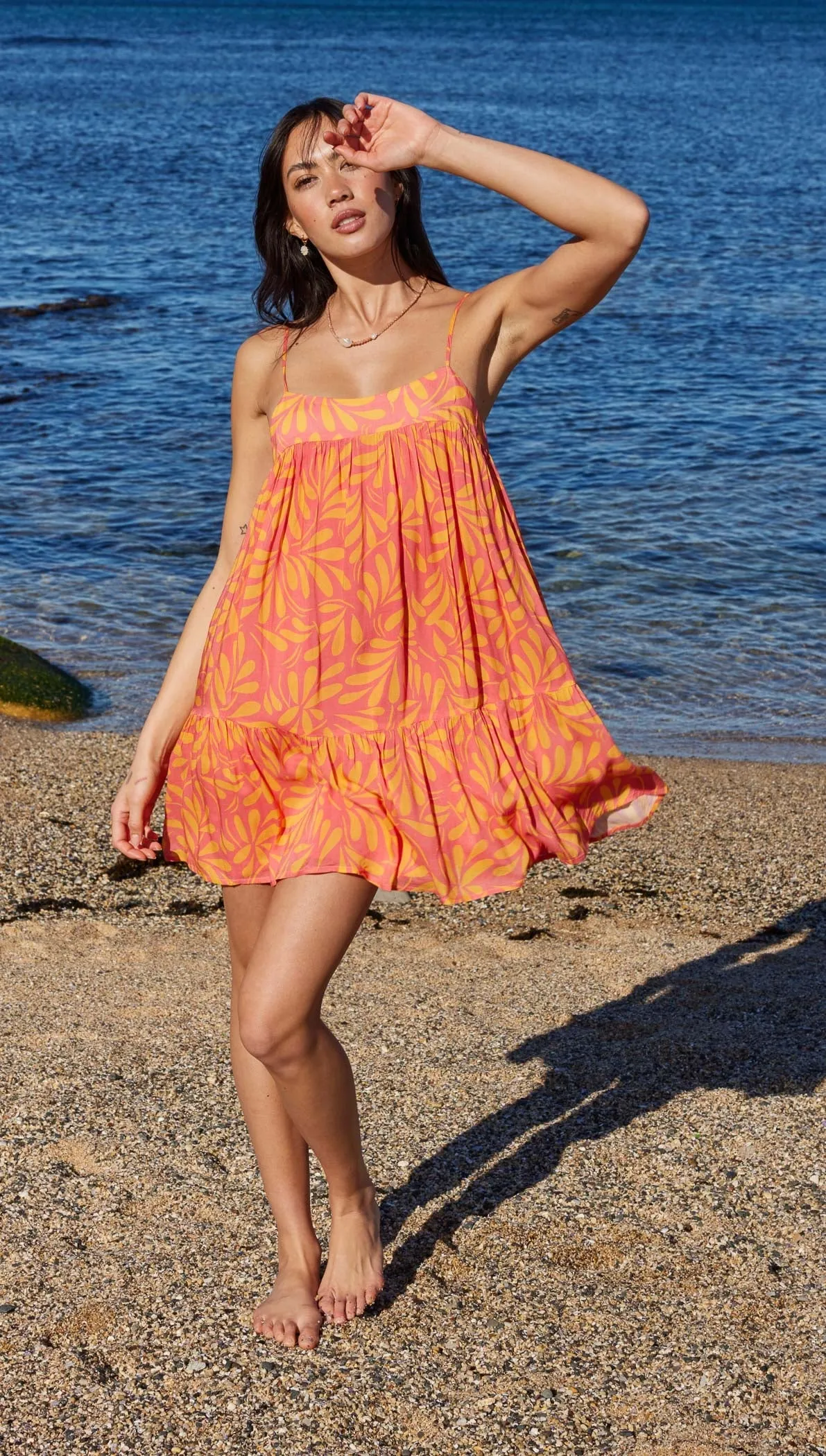 Pomelia Tiered Mini Dress sold by MINKPINK product image thumbnail 3