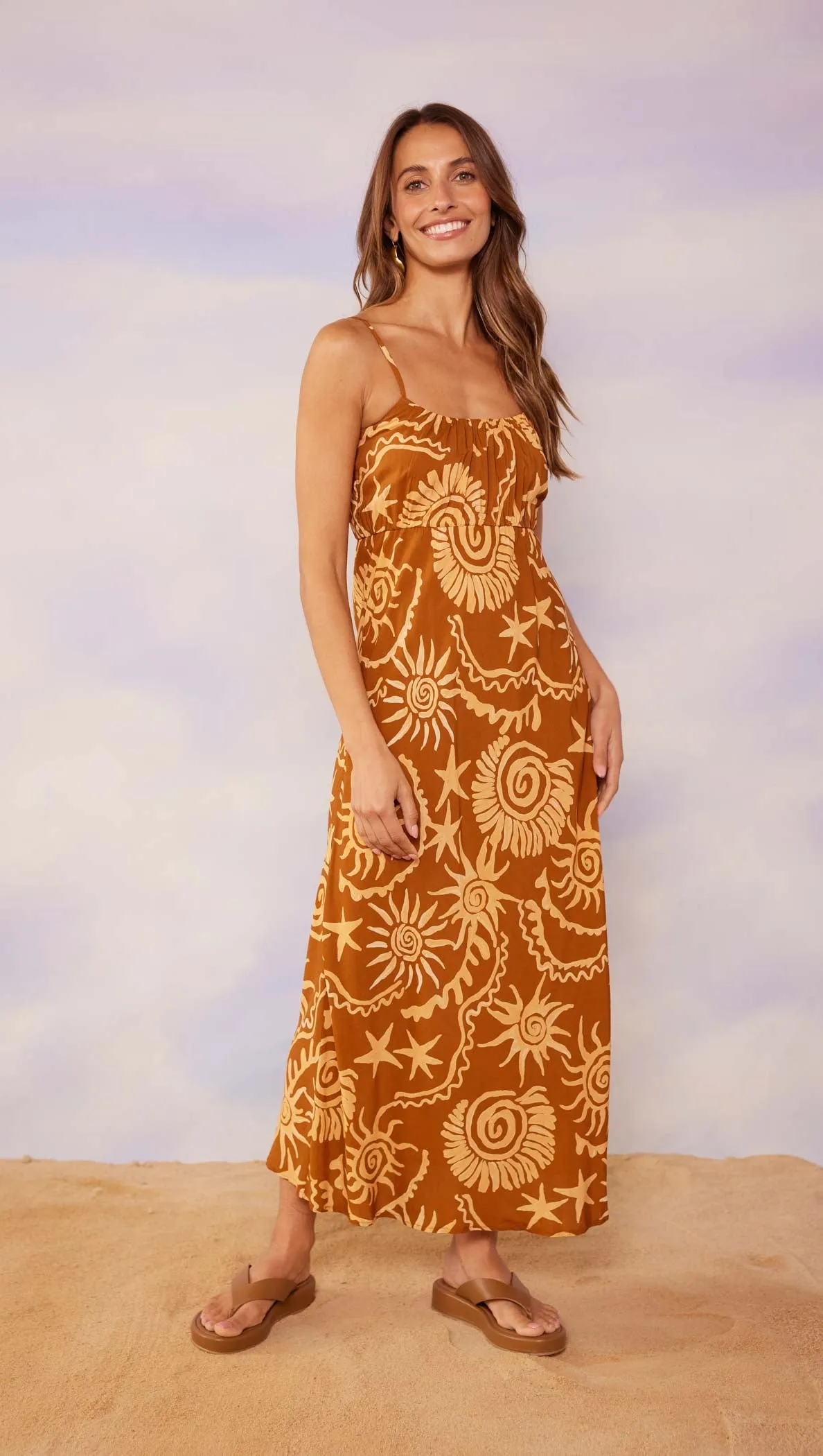 Astrid Slip Midi Dress sold by MINKPINK