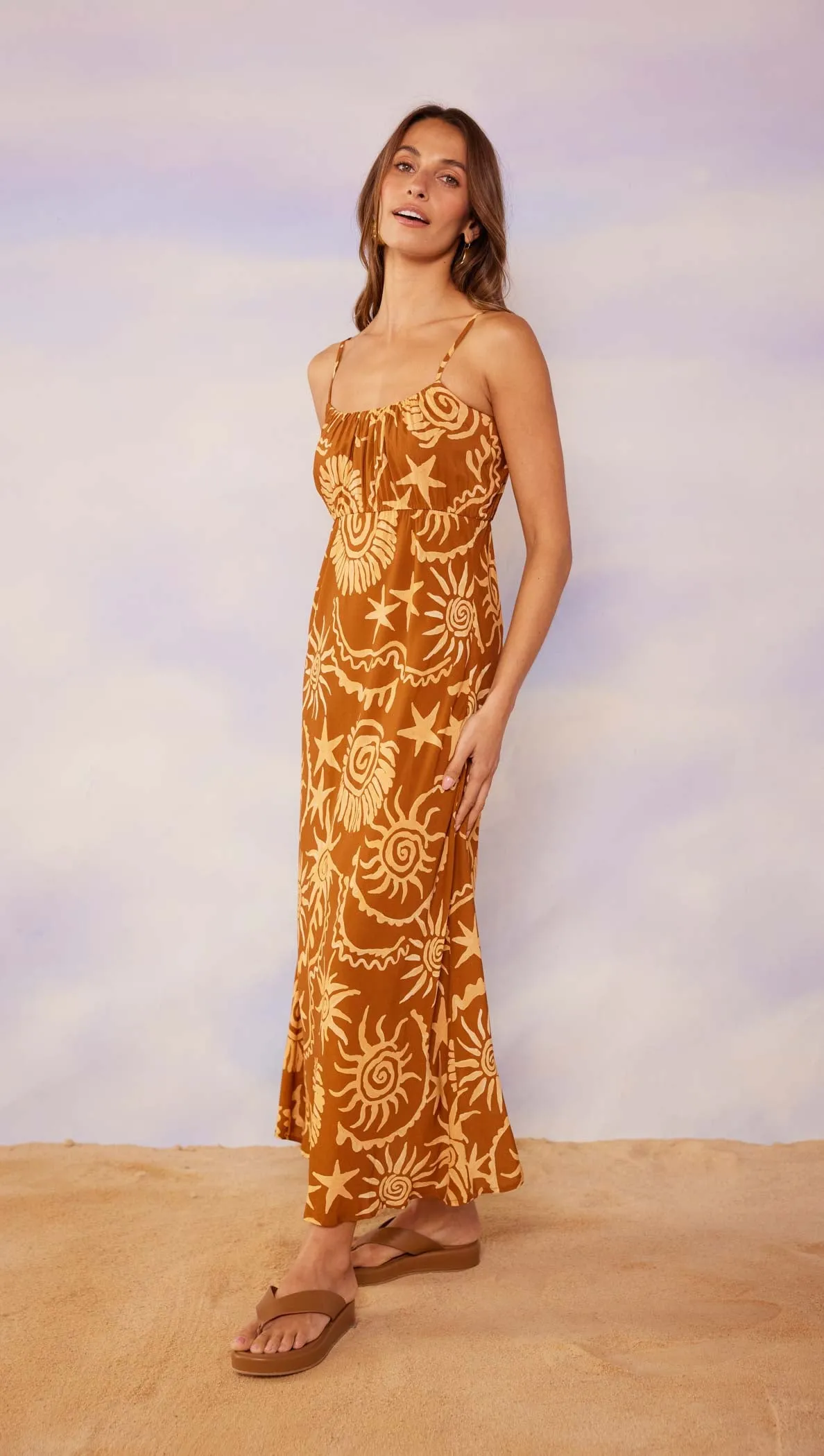 Astrid Slip Midi Dress sold by MINKPINK product image thumbnail 3