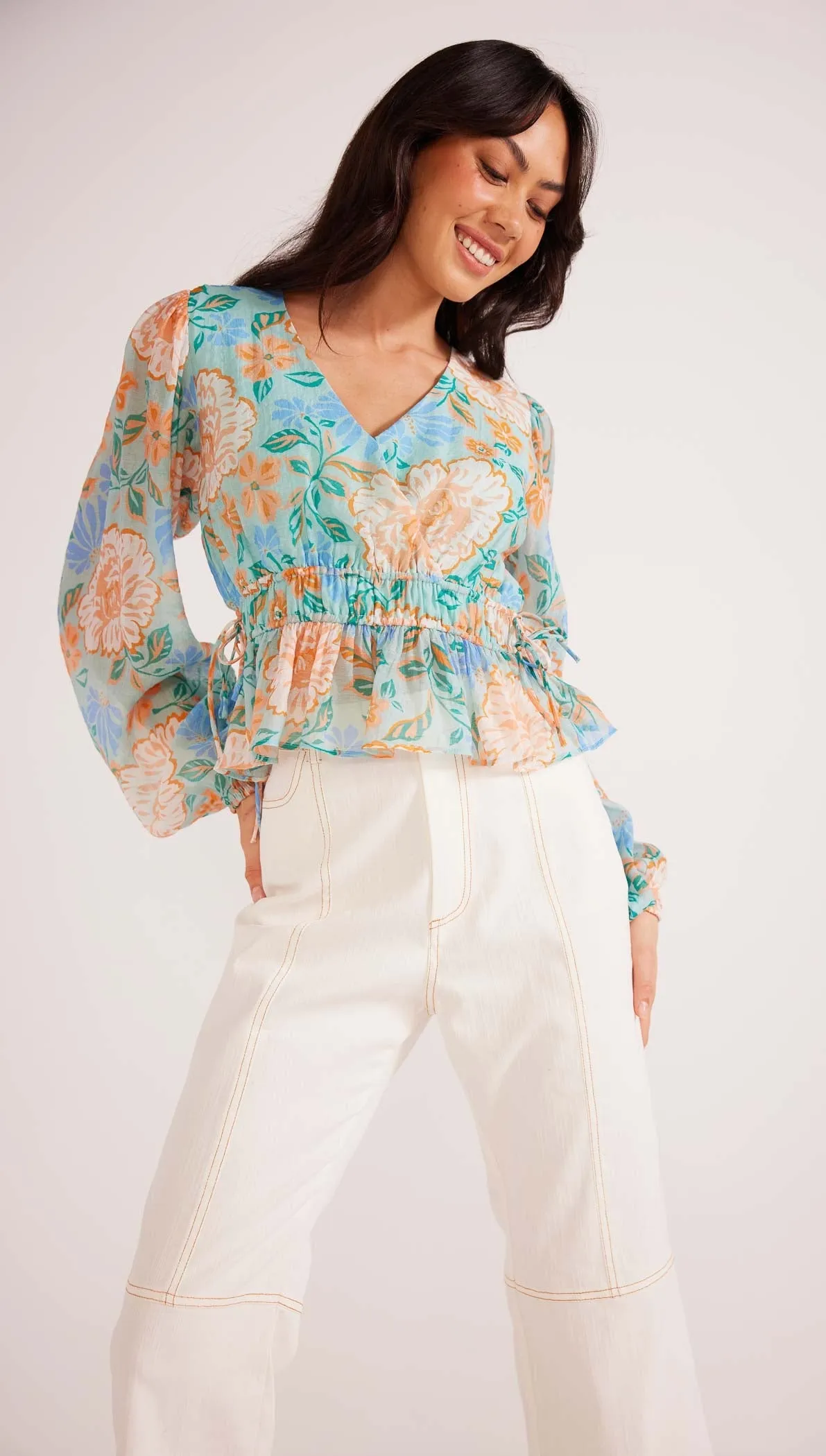 Evelyn Wrap Blouse - Final Sale sold by MINKPINK product image thumbnail 2