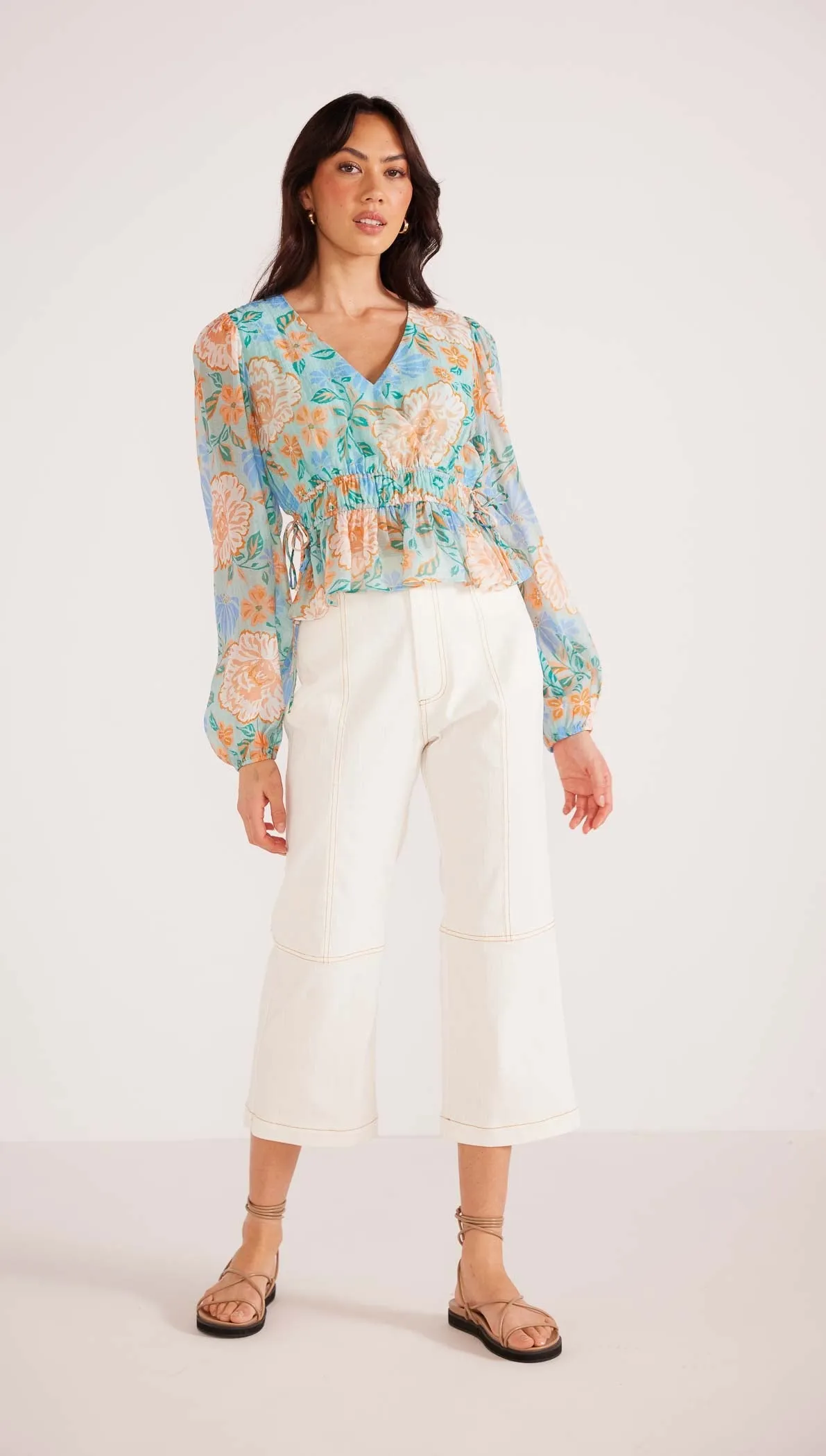 Evelyn Wrap Blouse - Final Sale sold by MINKPINK product image thumbnail 4