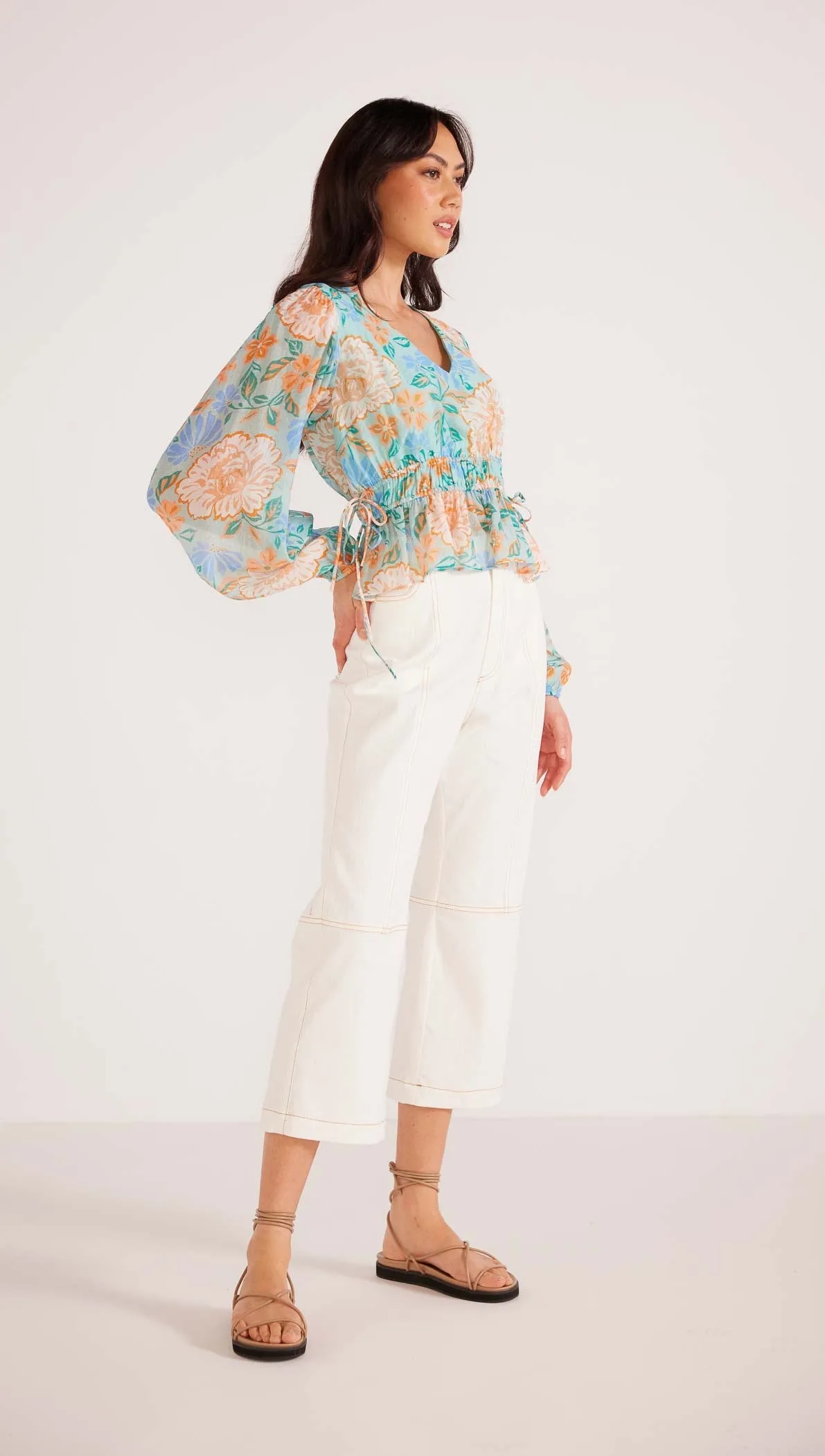 Evelyn Wrap Blouse - Final Sale sold by MINKPINK product image thumbnail 3