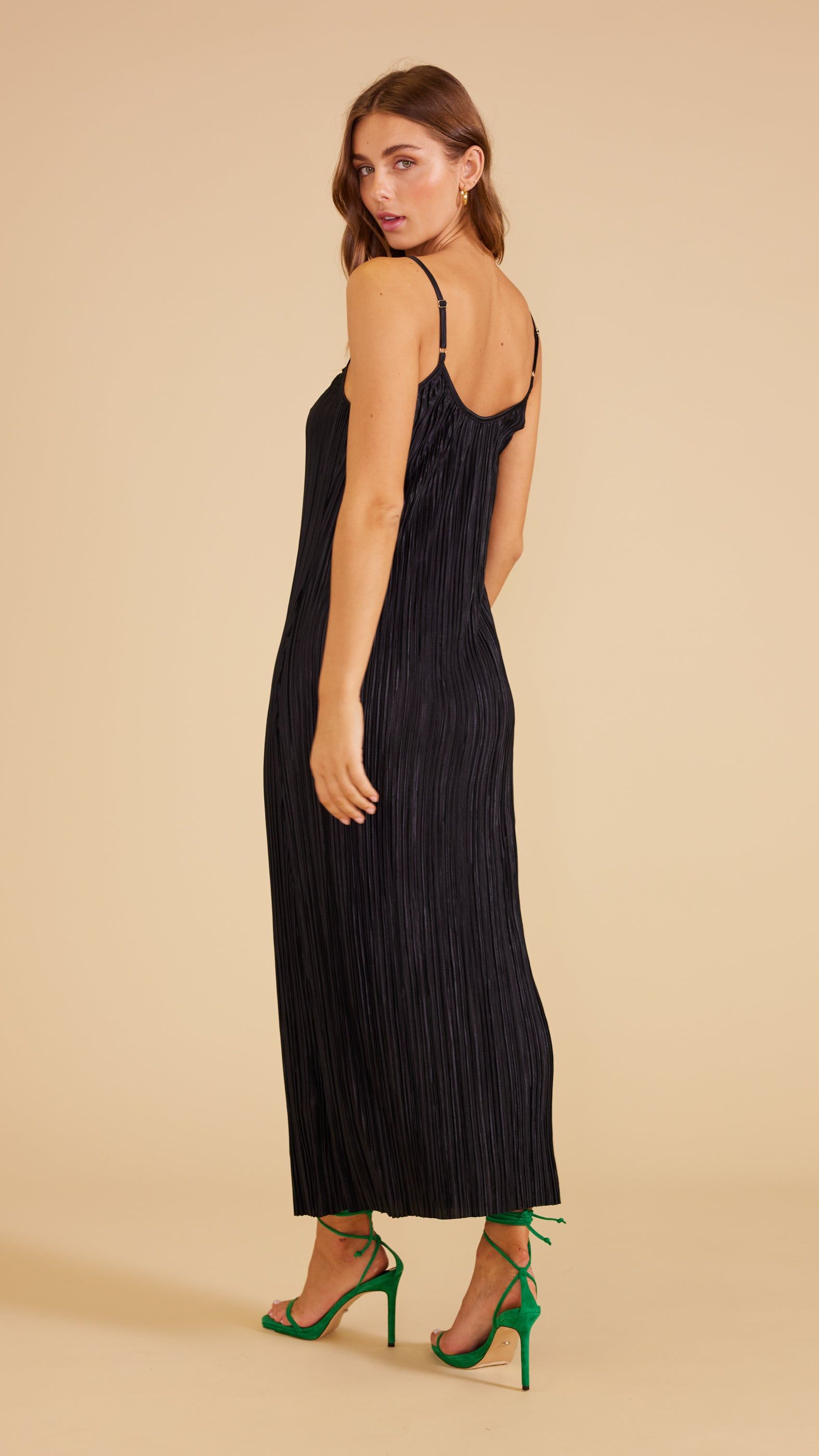 Livia Plisse Midi Dress sold by MINKPINK product image thumbnail 4