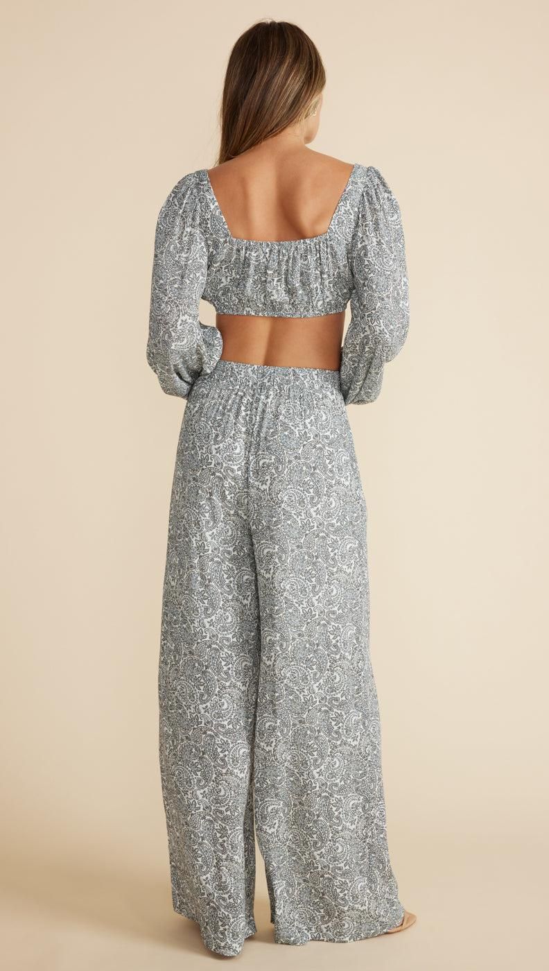 Harlow Paisley Wide Leg Pants sold by MINKPINK product image thumbnail 3