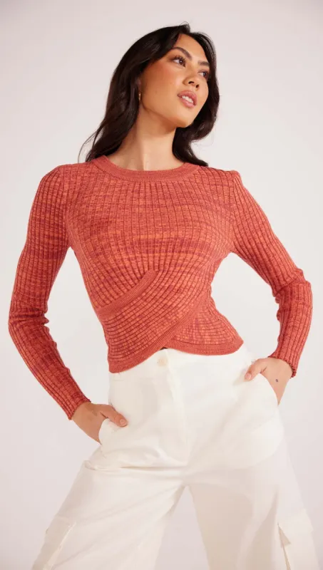 Raphael Twist Knit Top - Final Sale sold by MINKPINK