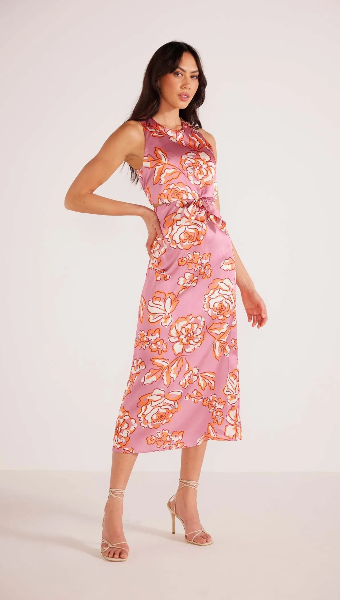 Mandevilla Tie Midi Dress sold by MINKPINK product image thumbnail 3