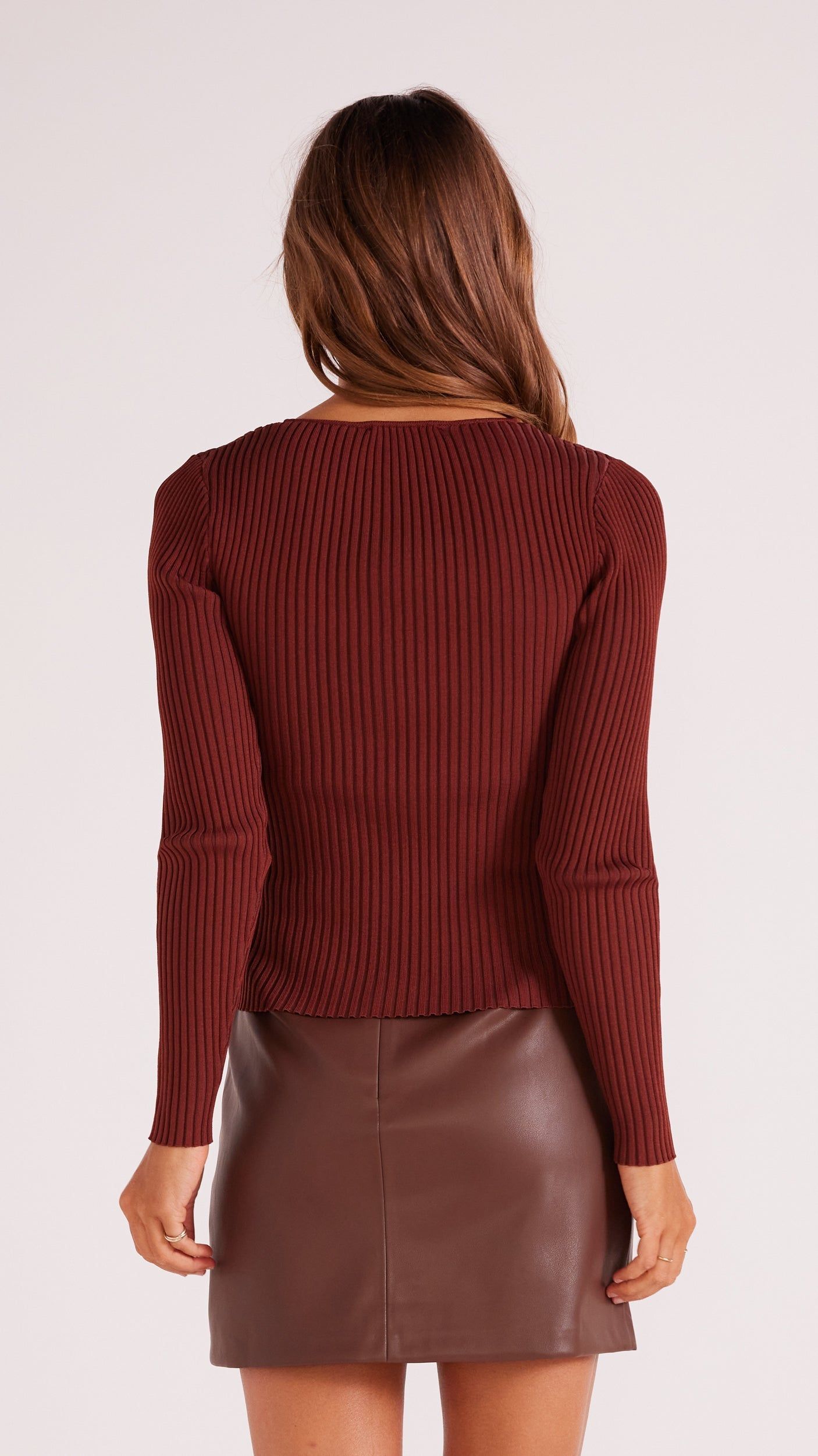 Amber Cut Out Knit Top sold by MINKPINK product image thumbnail 4