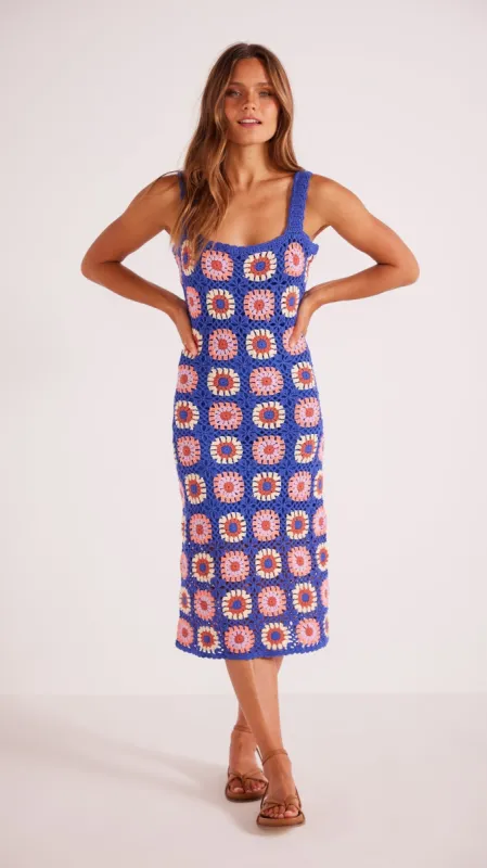 Betsy Crochet Midi Dress sold by MINKPINK