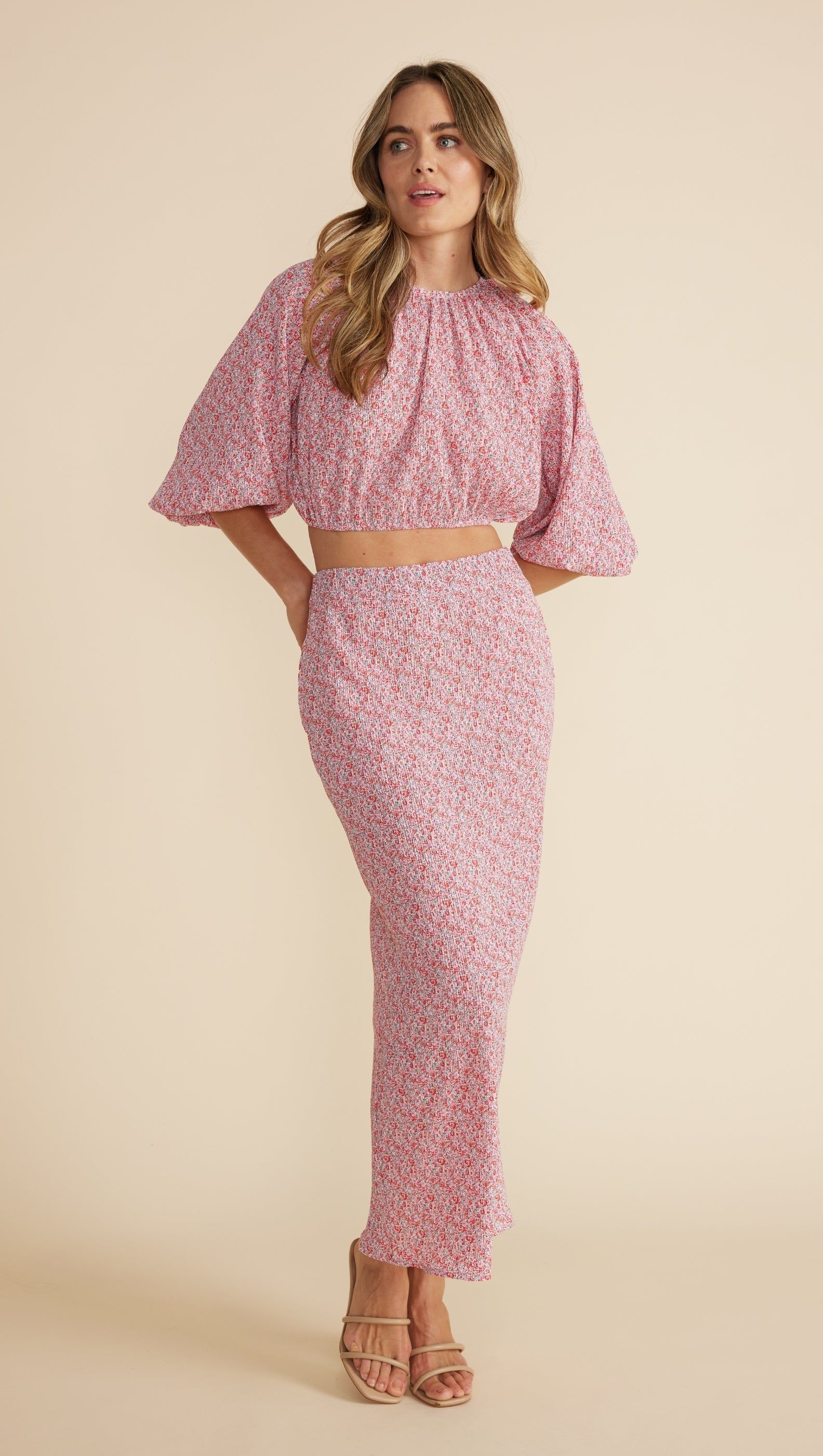 Raya Slip Skirt sold by MINKPINK