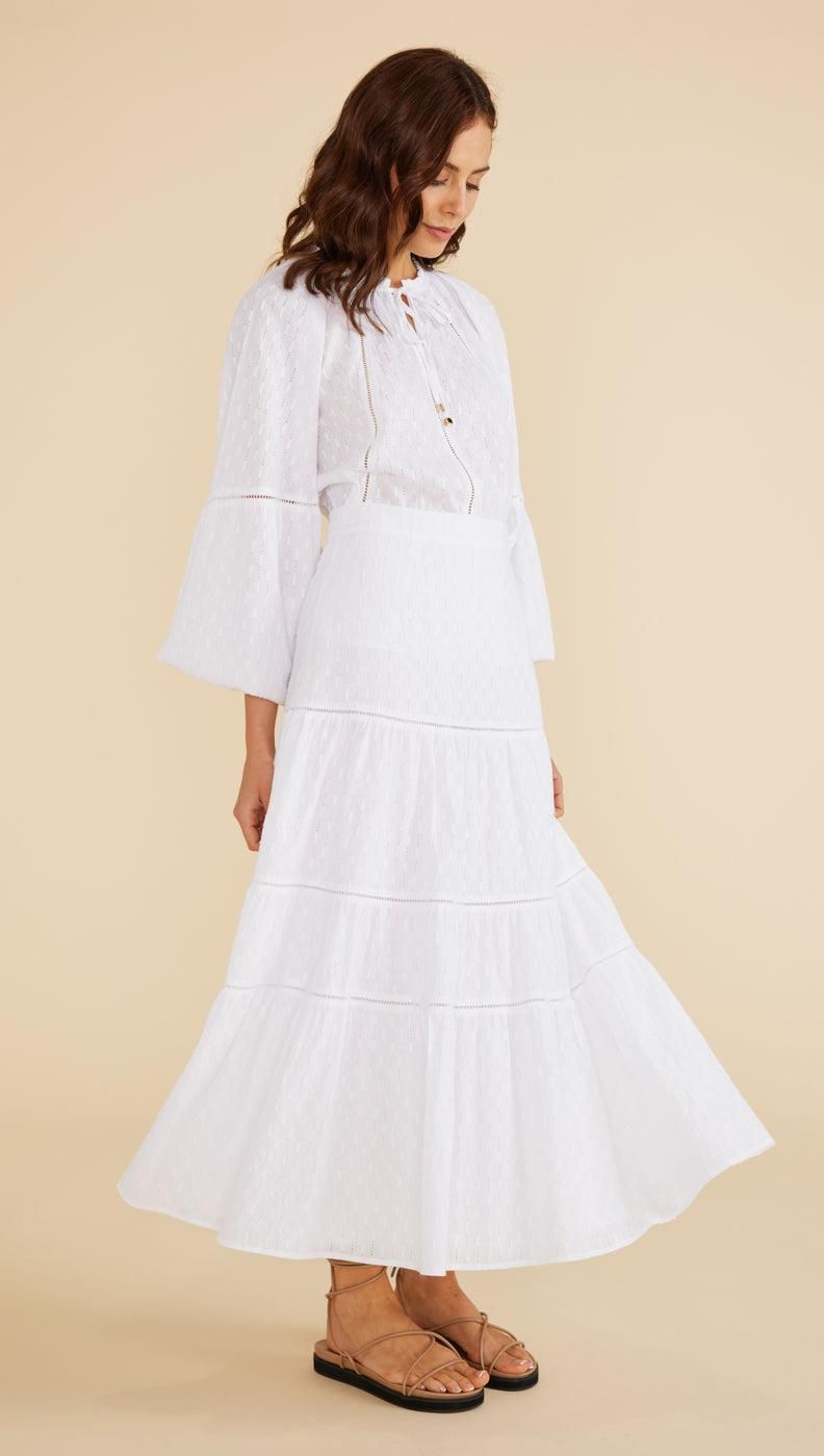 Maisie Broderie Midi Skirt sold by MINKPINK product image thumbnail 3