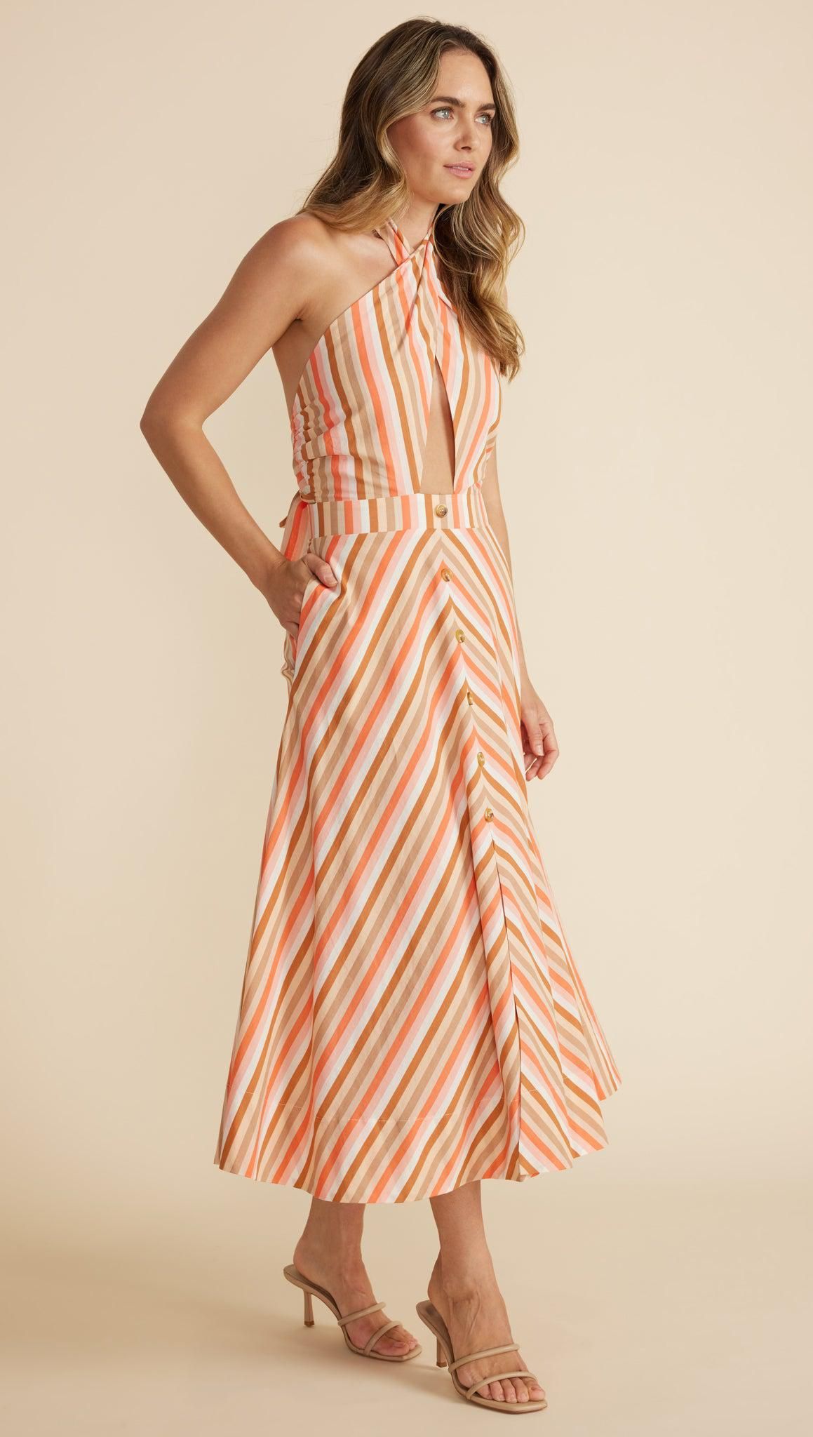 Edie Halter Midi Dress sold by MINKPINK product image thumbnail 3