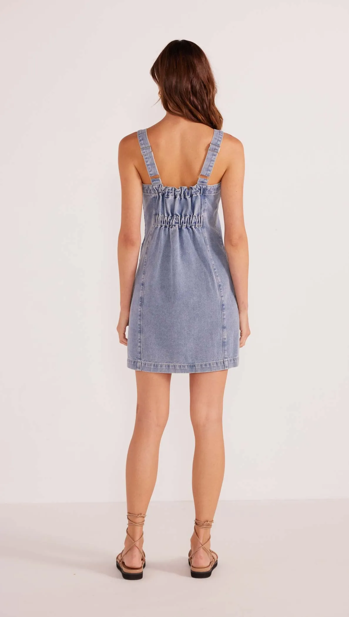 Jessie Denim Mini Dress - Final Sale sold by MINKPINK product image thumbnail 4