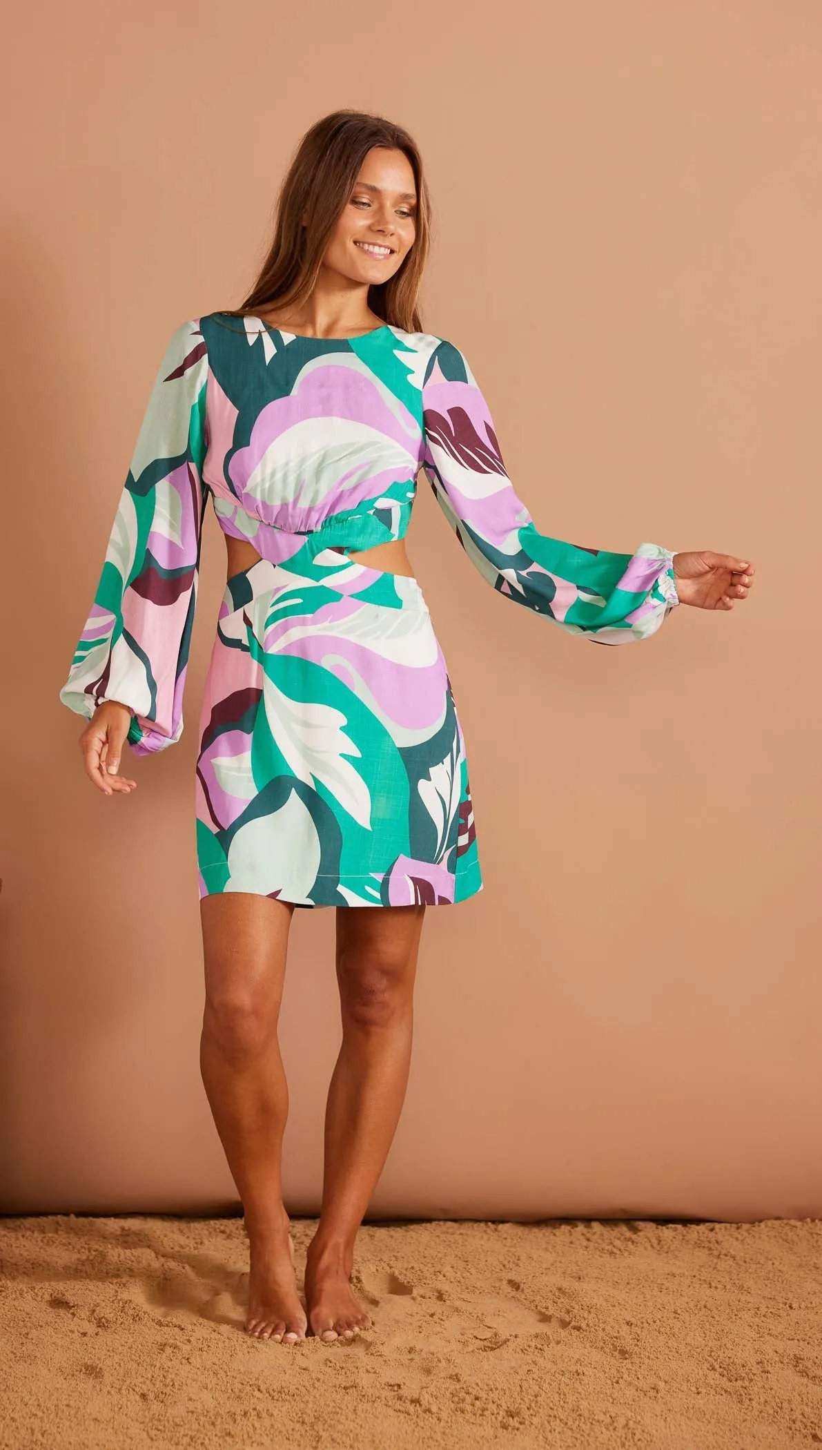 Brisa Marina Mini Dress sold by MINKPINK product image thumbnail 3