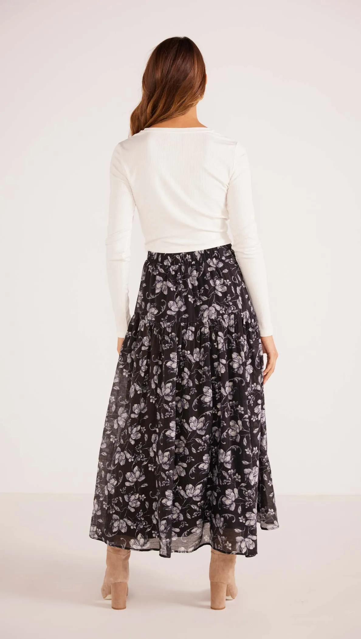 Luzette Midi Skirt - Final Sale sold by MINKPINK product image thumbnail 4