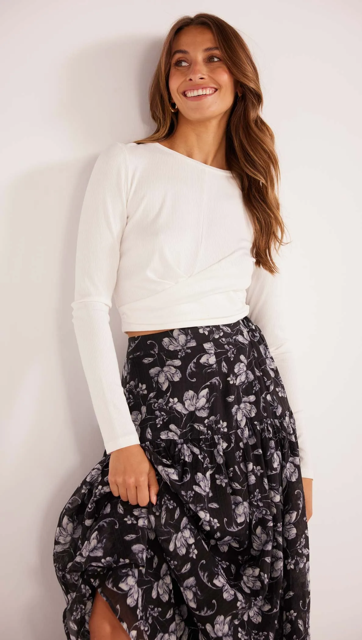 Luzette Midi Skirt - Final Sale sold by MINKPINK product image thumbnail 5