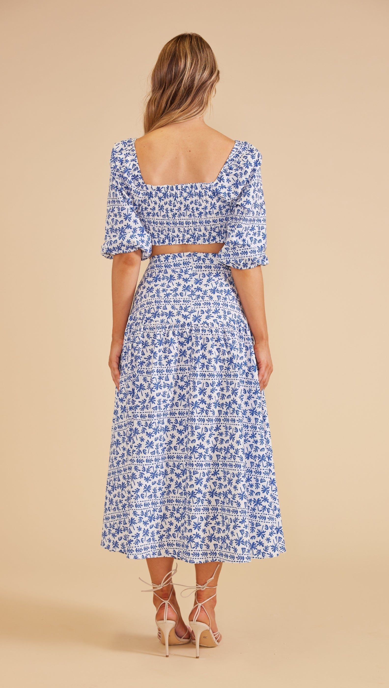 Ithica Shirred Crop Top sold by MINKPINK product image thumbnail 3