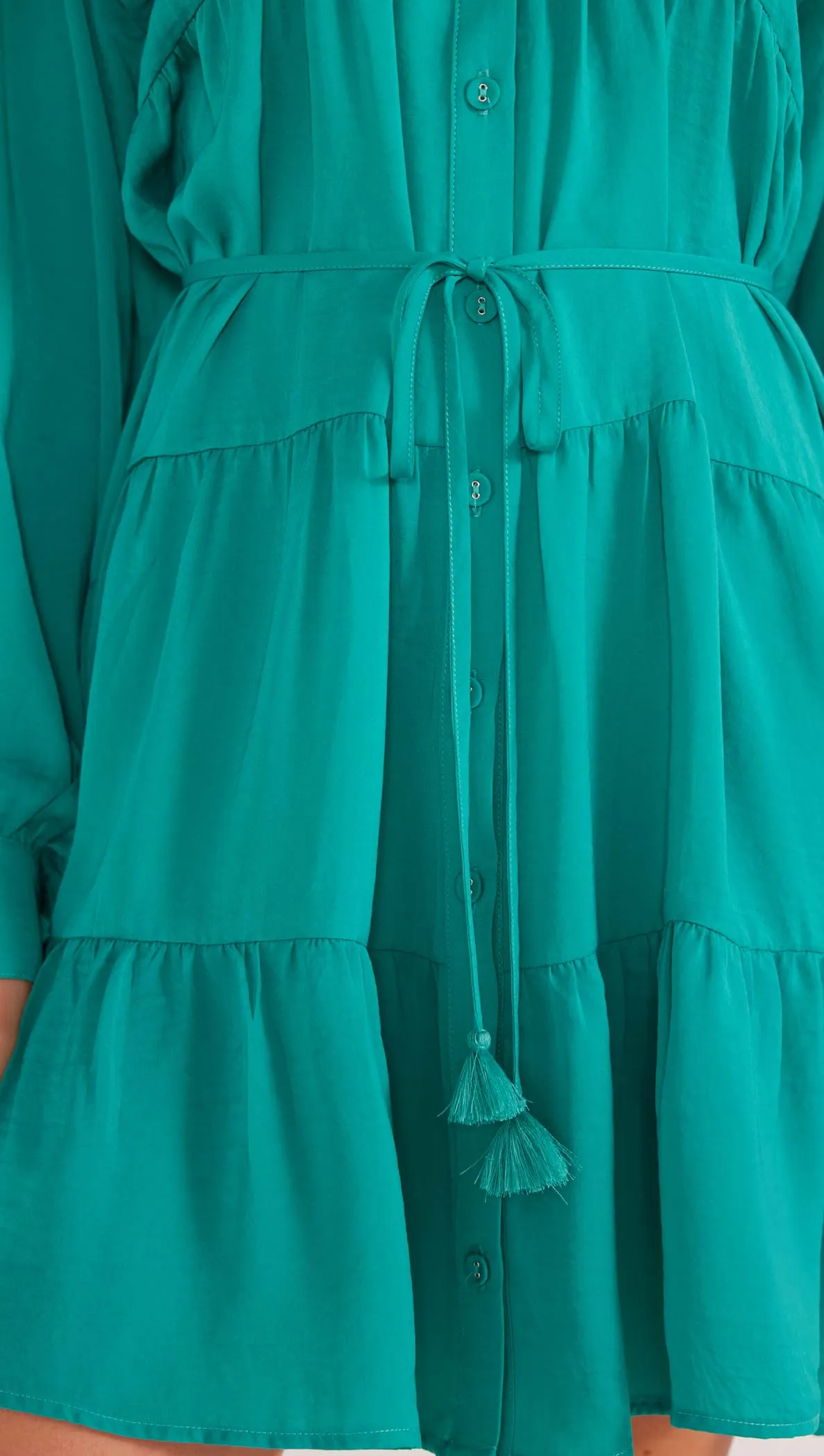 Emma Tiered Shirt Dress - Final Sale sold by MINKPINK product image thumbnail 5