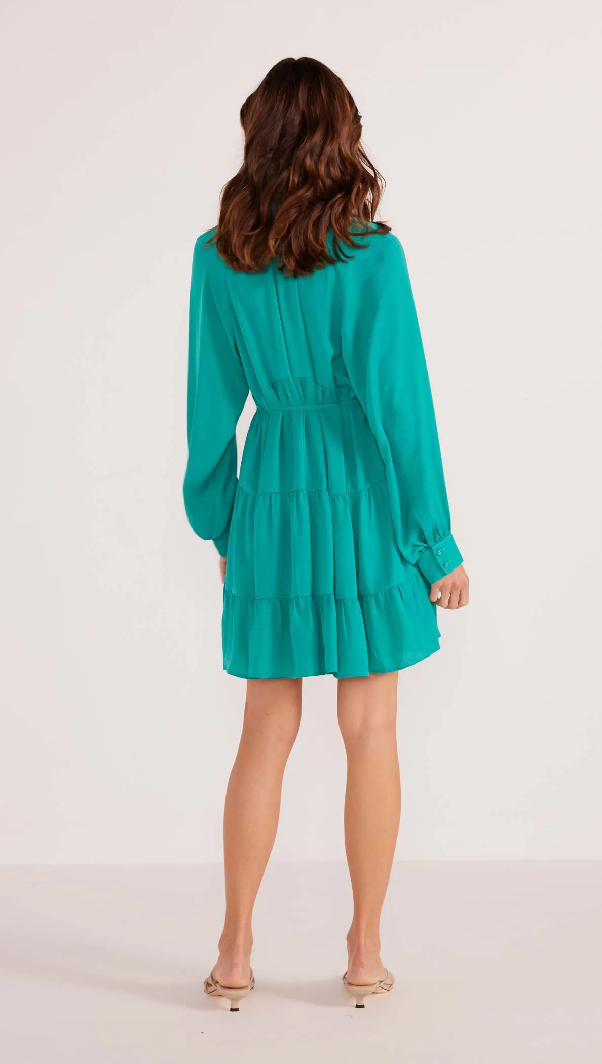 Emma Tiered Shirt Dress - Final Sale sold by MINKPINK product image thumbnail 4