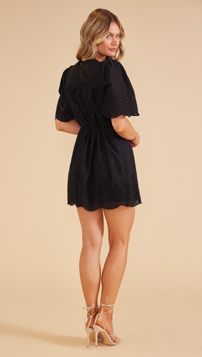 Starling Shift Mini Dress Black sold by MINKPINK product image thumbnail 4