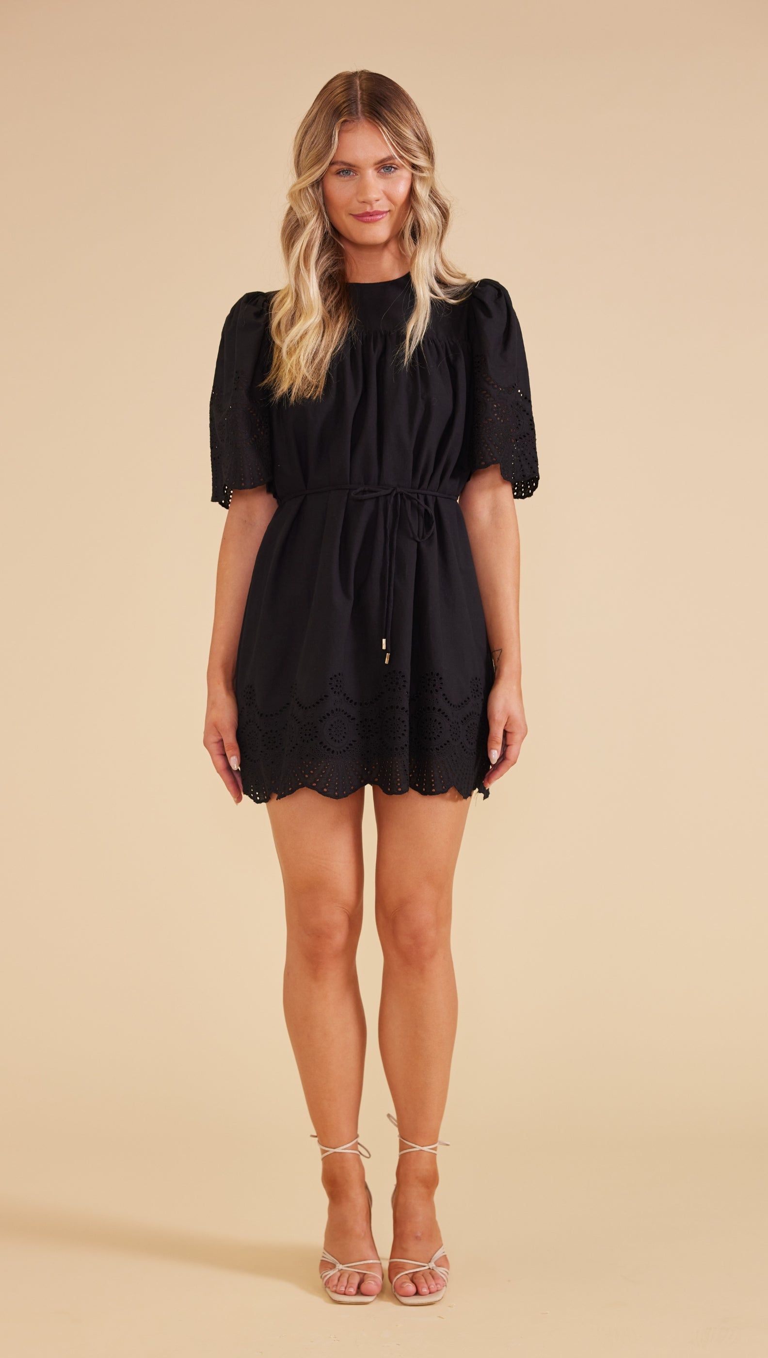 Starling Shift Mini Dress Black sold by MINKPINK