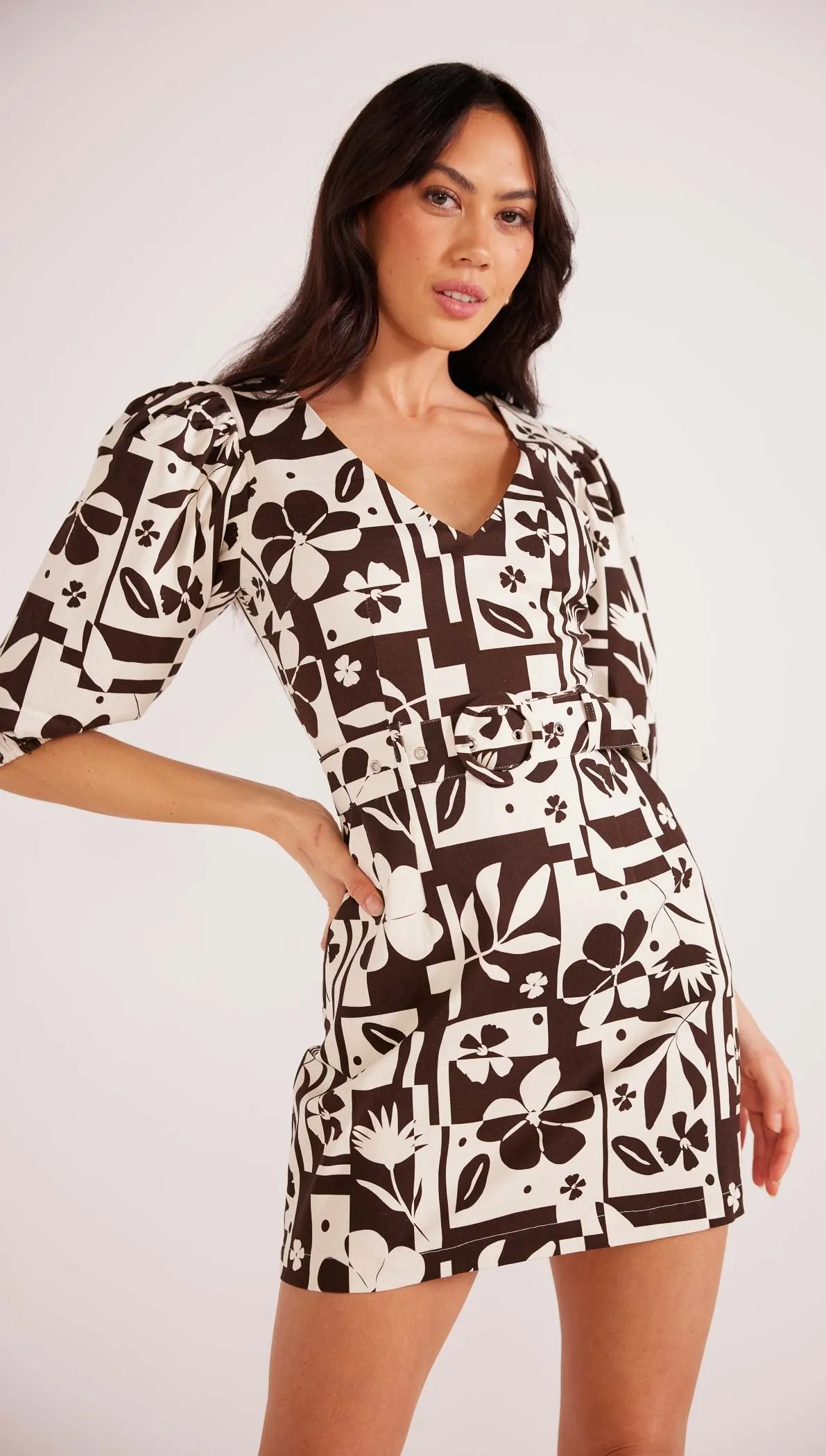 Joan Puff Sleeve Mini Dress - Final Sale sold by MINKPINK product image thumbnail 5
