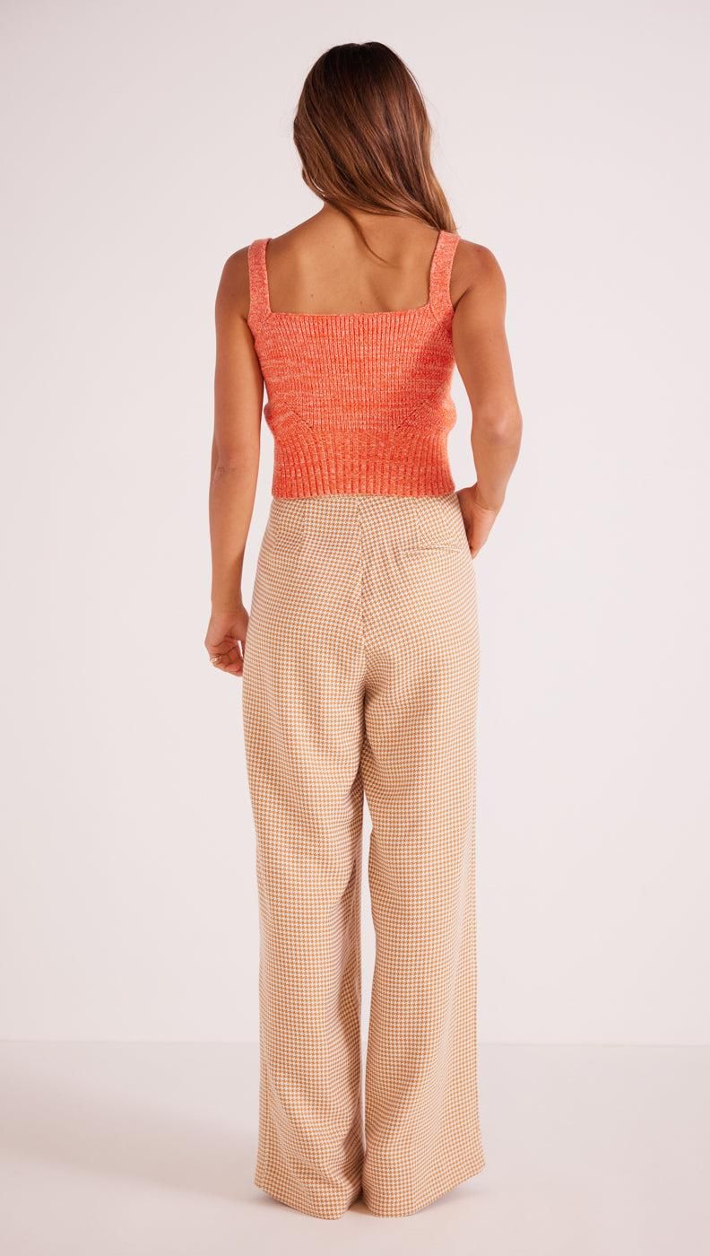 Millie Knit Crop Tank Tomato sold by MINKPINK product image thumbnail 4