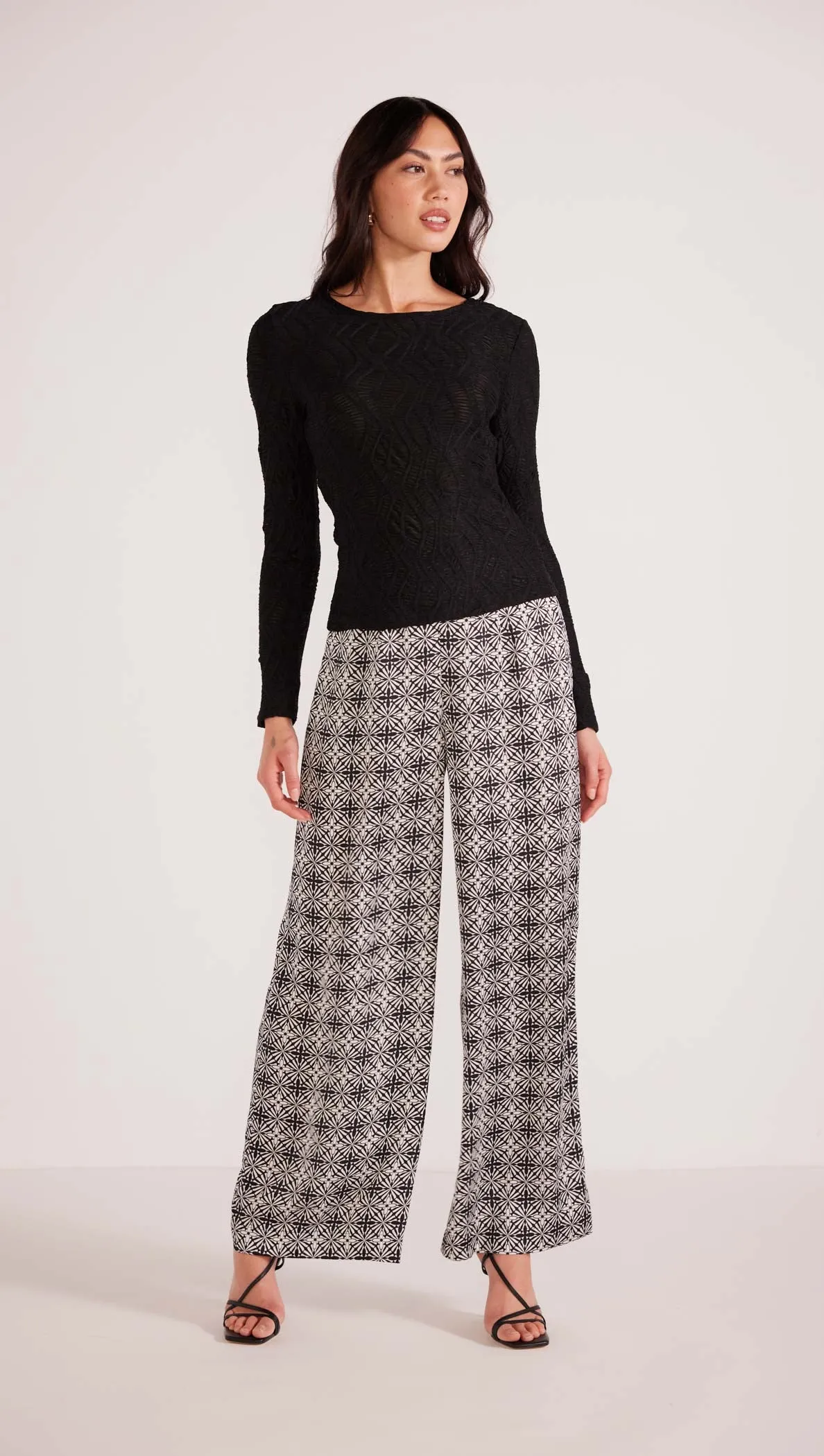 Elise Long Sleeve Mesh Top - Final Sale sold by MINKPINK product image thumbnail 2