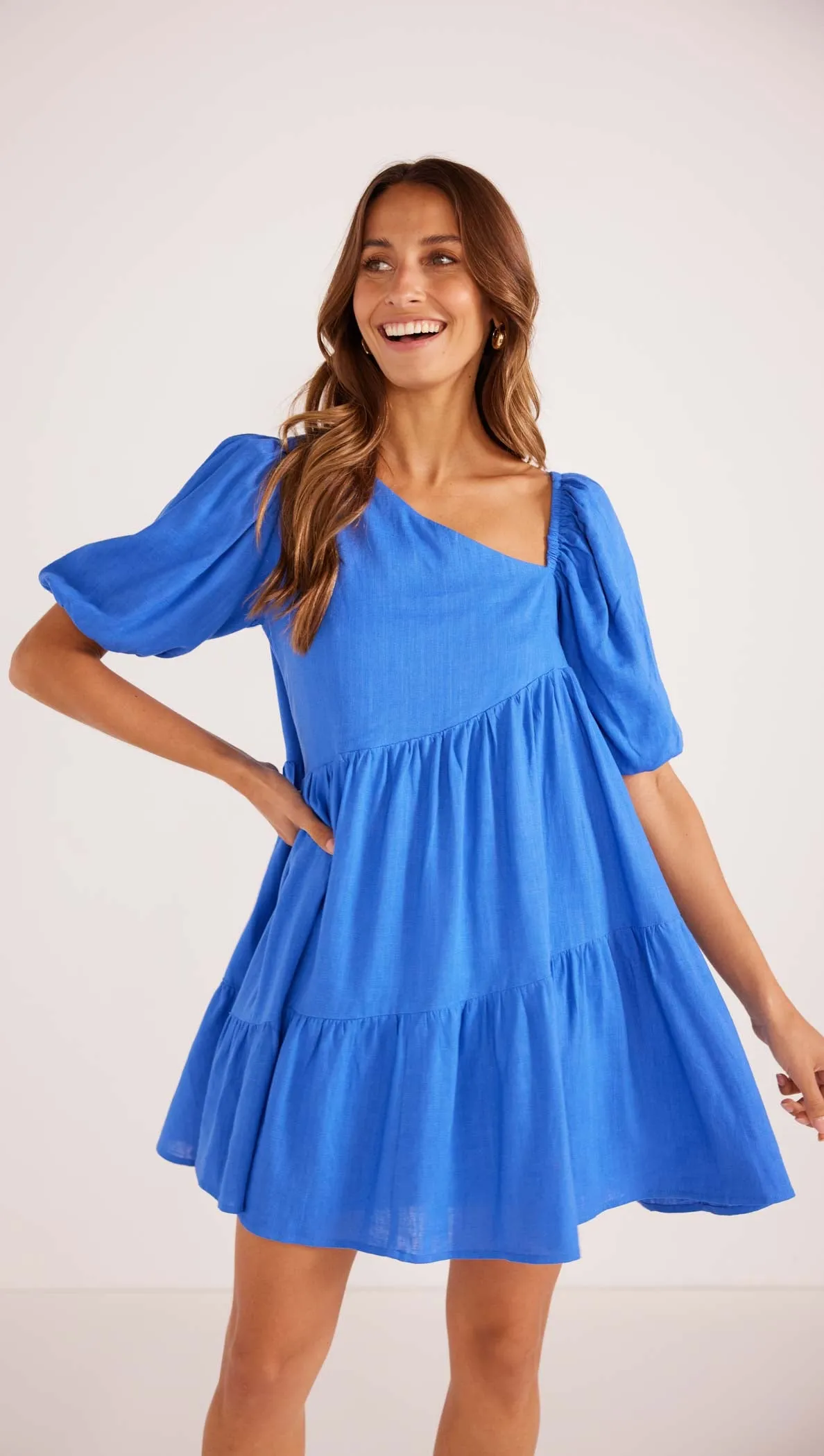 Phoebe Tiered Mini Dress sold by MINKPINK product image thumbnail 2