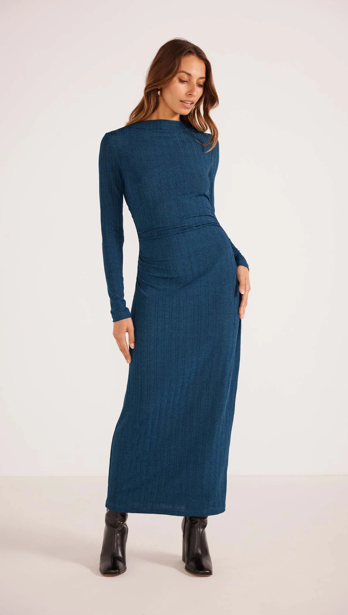 Aria Ruched Midi Dress - Final Sale sold by MINKPINK product image thumbnail 5