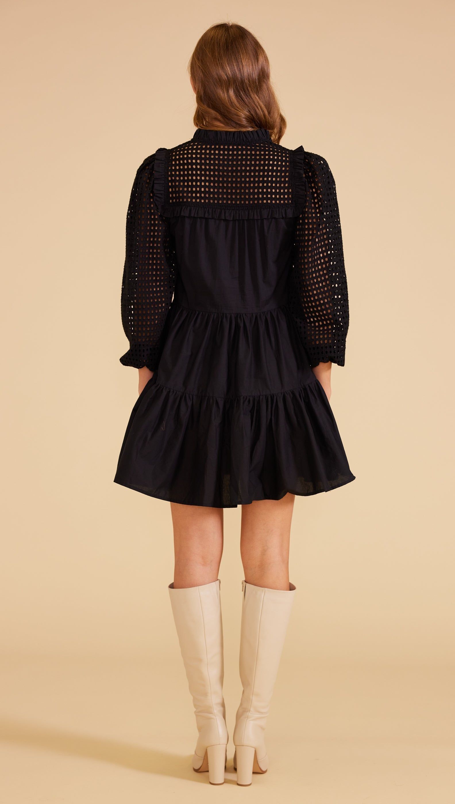 Lucia Broderie Mini Dress sold by MINKPINK product image thumbnail 5