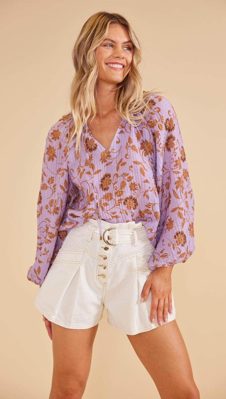 LUNA BLOUSE sold by MINKPINK