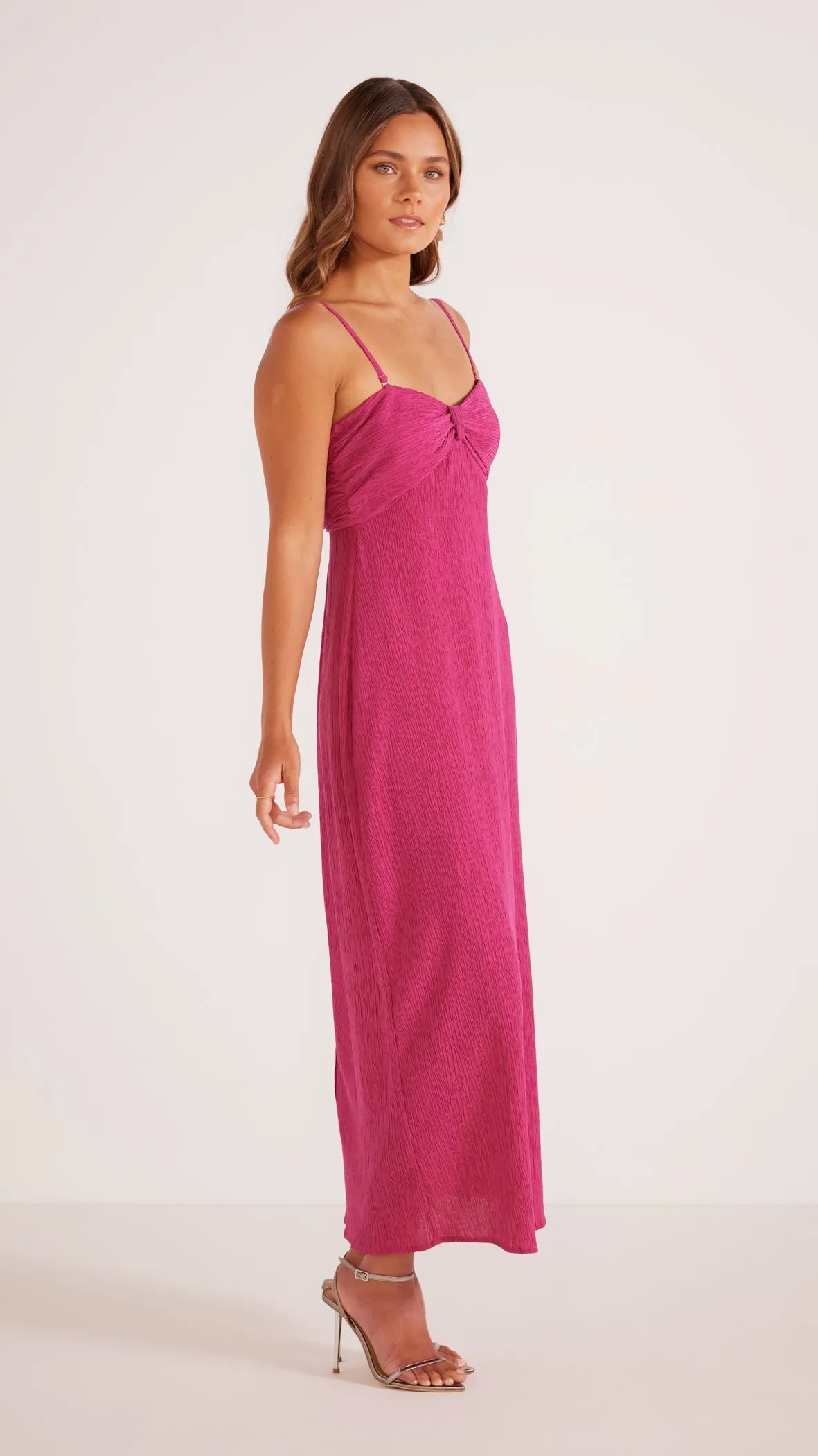 Keela Plisse Midi Dress - Final Sale sold by MINKPINK product image thumbnail 3