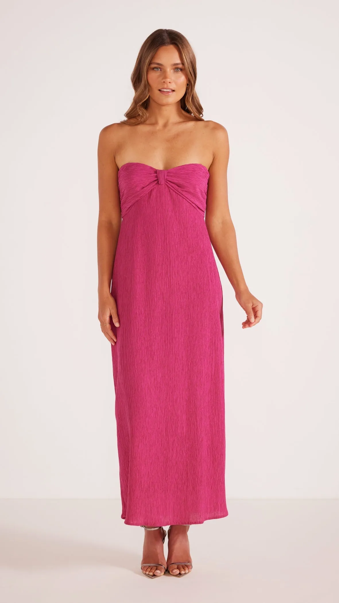 Keela Plisse Midi Dress - Final Sale sold by MINKPINK product image thumbnail 2