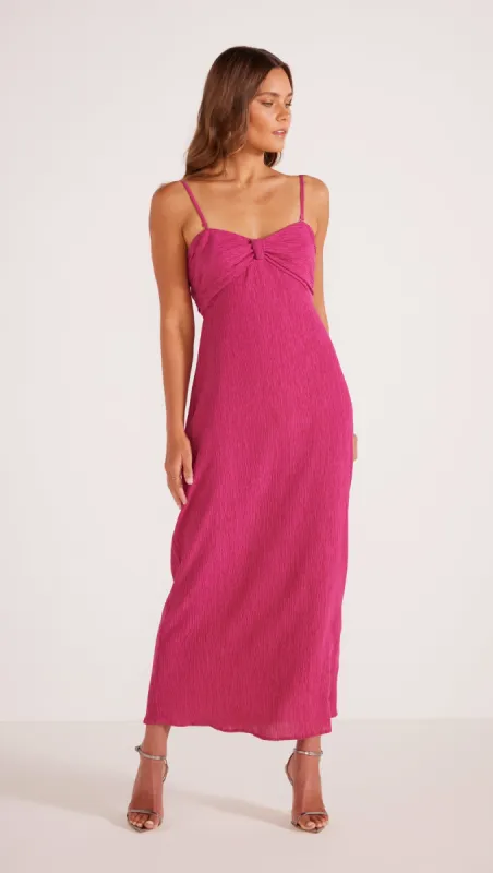 Keela Plisse Midi Dress - Final Sale sold by MINKPINK