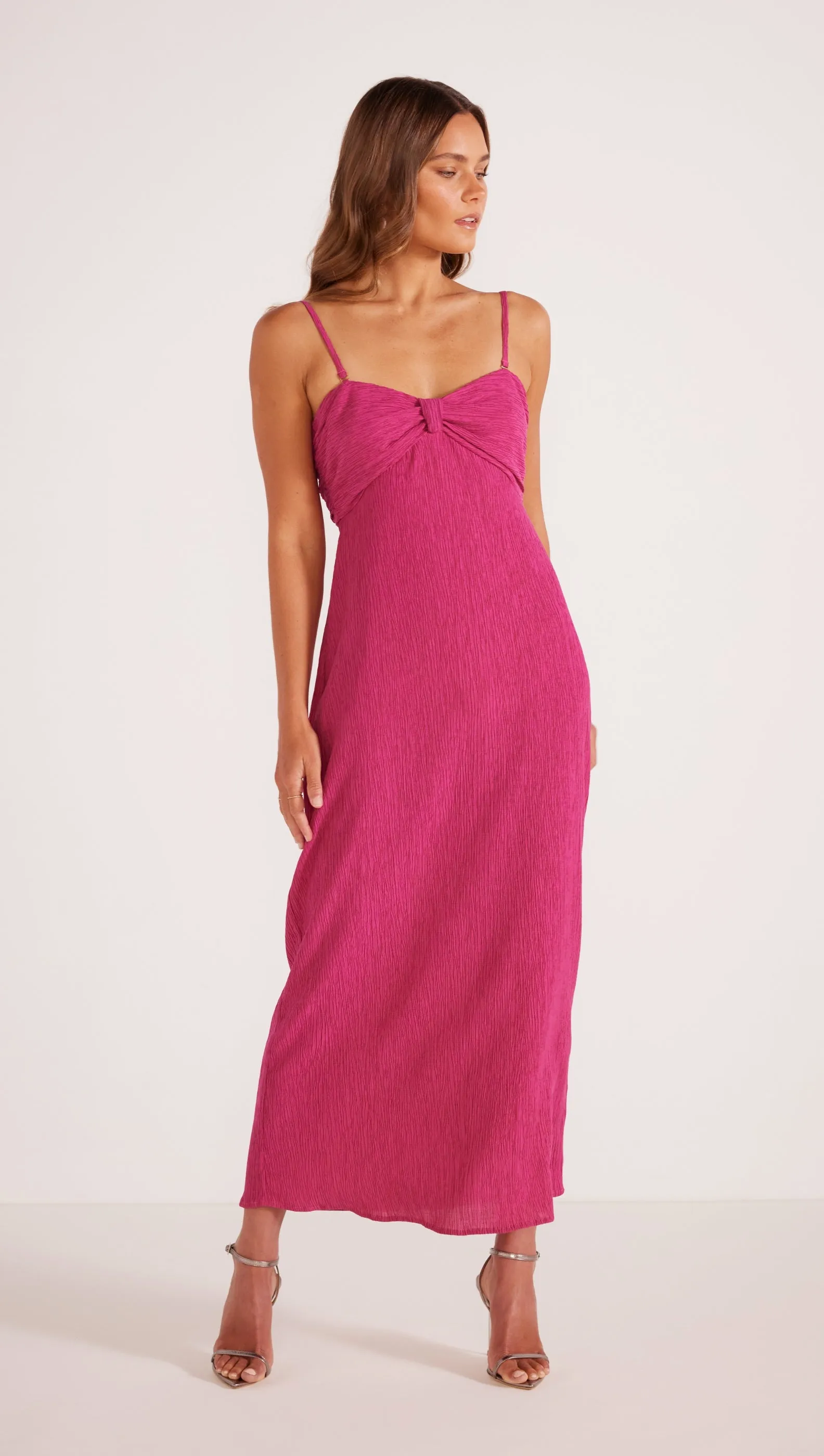 Keela Plisse Midi Dress - Final Sale sold by MINKPINK